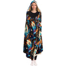 Wearable blanket with Western Boho print