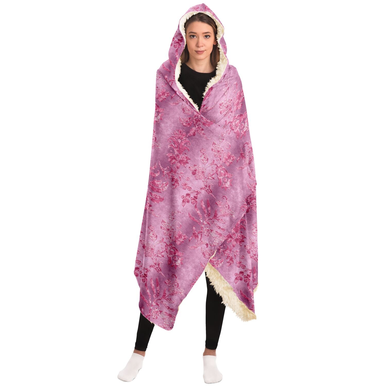 pink wearable blanket by Elivior