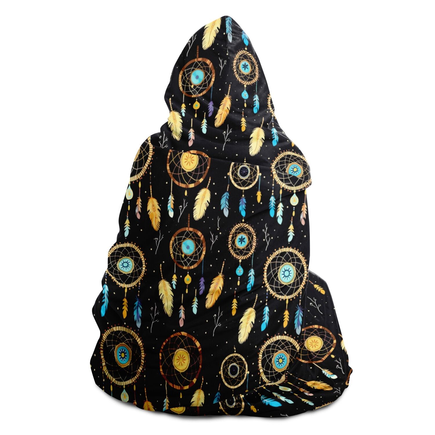 Boho Dreamcatchers Hoodie Blanket by Elivior