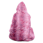 comfy cozy pink blanket hoodie