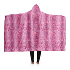 pink hoodie blanket by Elivior