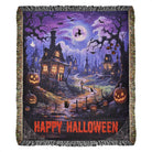 Halloween Woven Blanket Throw