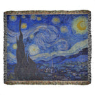 Starry Night Woven Tapestry Blanket
