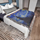 Starry Night Throw Blanket