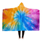 tie dye hoodie blanket by Elivior