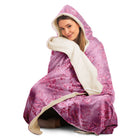 pink blanket hoodie by Elivior