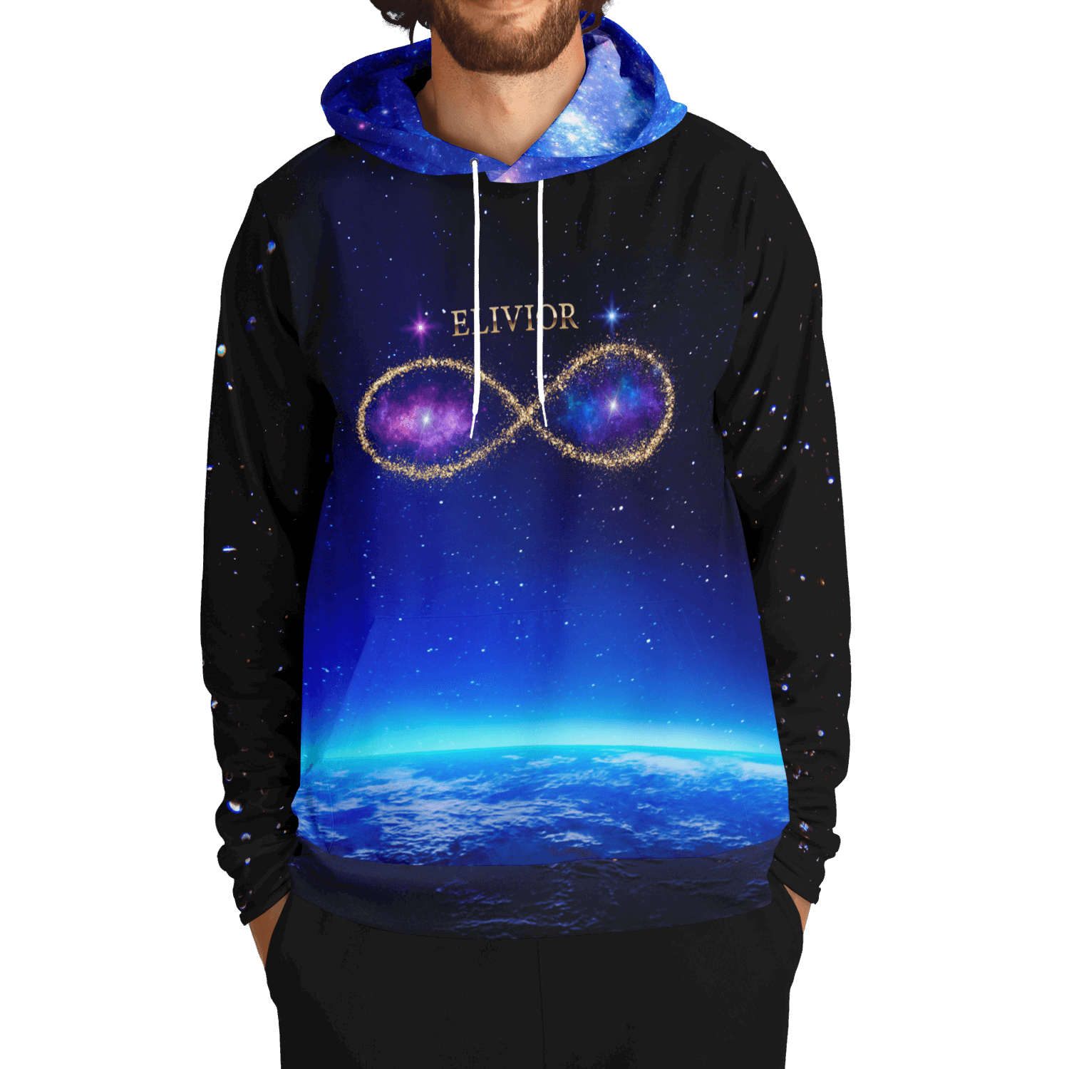 Celestial Infinity Luxurious Fashion Hoodie - ELIVIOR