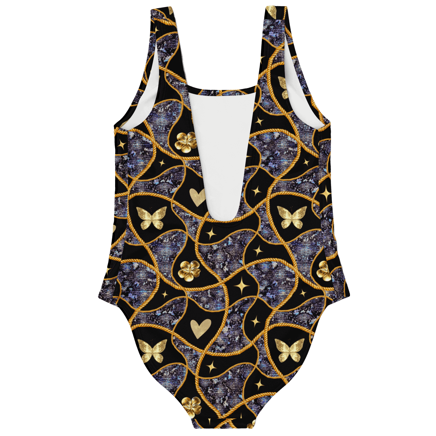 Designer Swimsuit Luxurious One Piece Swimwear - ELIVIOR