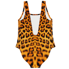 Leopard Print One Piece Swimsuit - ELIVIOR