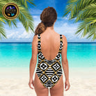 zebra print swimwear