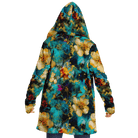 Fashionable Vibrant Luxurious Cloak with Hood - ELIVIOR