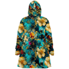 Fashionable Vibrant Luxurious Cloak with Hood - ELIVIOR
